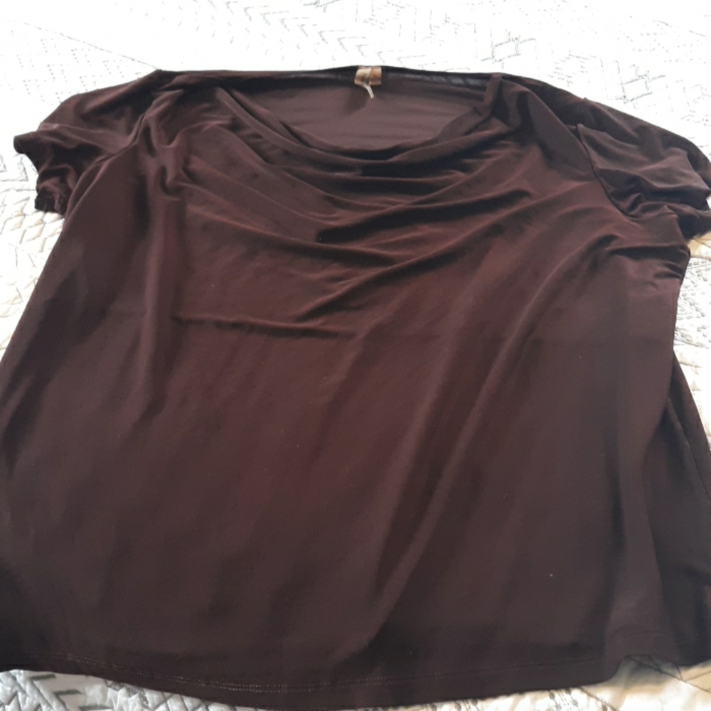 Brown shirt